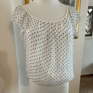 Italian silk blouse Women's size Medium